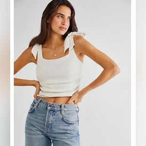 Free People Boulevard White Tank